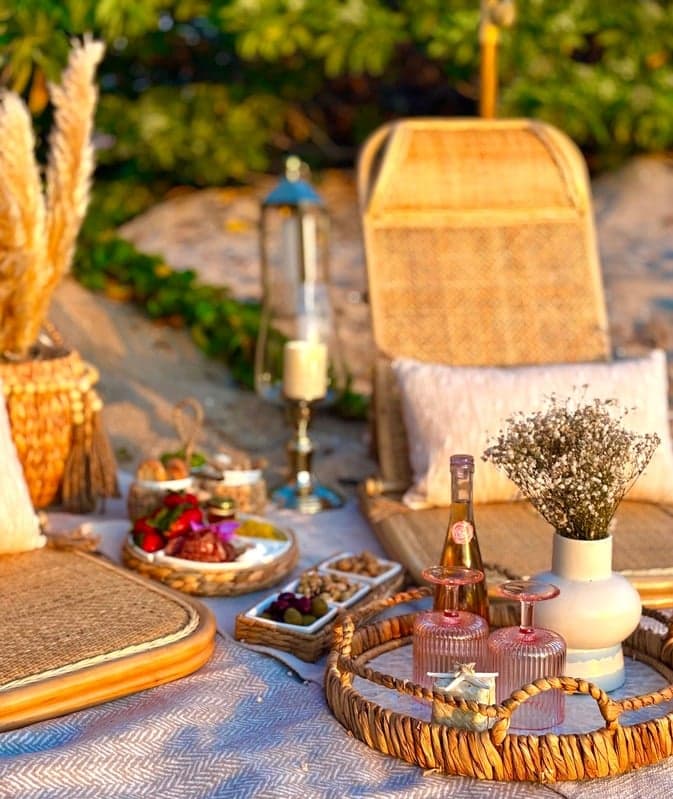 Luxurious setup for the The Signature Coastline experience